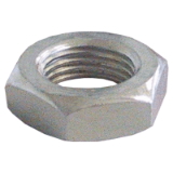 HEXAGONAL JAM NUT STAINLESS STEEL 7/16-20