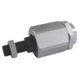 Bracket cylinder diameter 40mm, Rod self-aligning joint, Steel, Thread M12x1.25