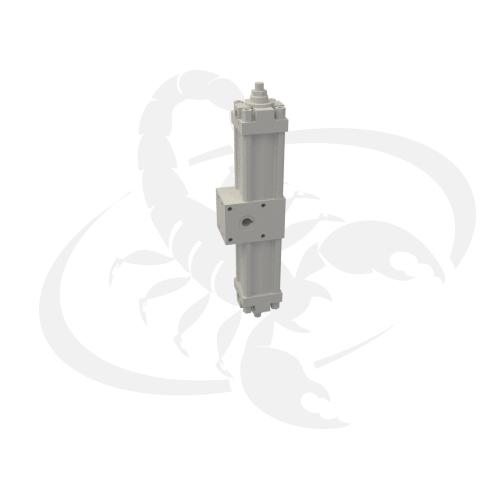 ROTARY ACT.  D.50 180DEG. MAGN. WITH ADJUST. ANGLE (8 SCREW FIX. INCL. 1330.VF.50/63)