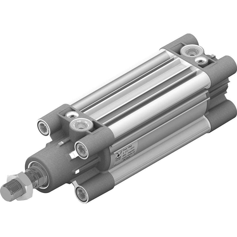 Cylinder diameter 160mm, Repairable, Double acting, Single rod, Aluminum body, Magnetic, Cushion adjustable, Stainless steel rod
