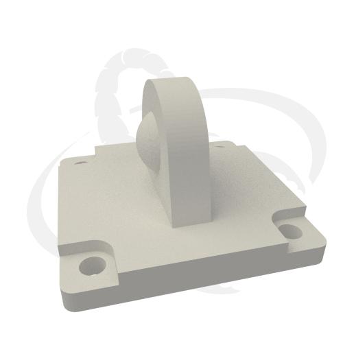 CLEVIS REAR  MALE  D.100 VDMA WITH BEARING