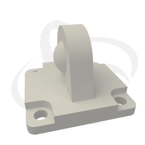 CLEVIS REAR  MALE  D.63 VDMA WITH BEARING