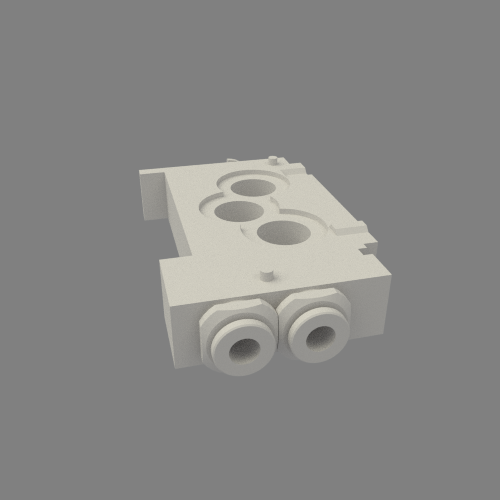 MODULAR BASE FOR BASE C/W 4MM TUBE CARTRIGES