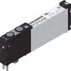 SERIES 3000, VALVE 2 X 2/2, FOR BASE, DOUBLE COIL -24VDC