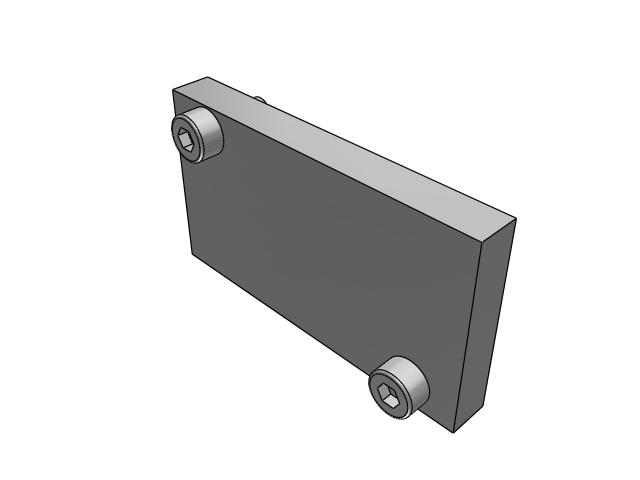 PLAQUE DE FERMETURE POUR EMBASE 888 3/2