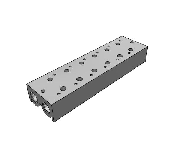 EMBASE 6  POSITIONS POUR VALVE 8800 - Pour 3/2