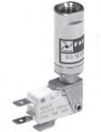 Mano contact électro pneumatique, G1/8, (0.5-1 BAR) Faston