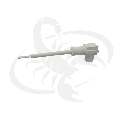 Accessory cylinder, Snap connector, 2 wires cable, 5 meters cables