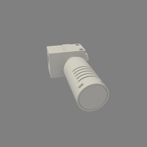 Micro-venturi, 1.2 mm, With SILGV10 silencer