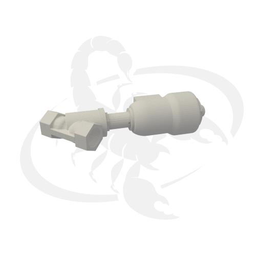 ANGLE SEAT VALVE, G1'',  N.C.,  SS 316, NYLON ACT. SIZE 1