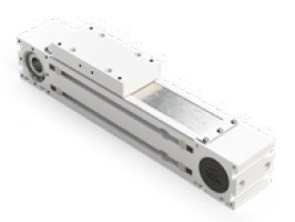 Axe linéaire série ML80 HPR, profilé haute performance avec guidage à recirculation de billes, adaptateur moteur non inclus, moteur non inclus