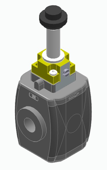 VALVE DE COUPURE  ELECTRIQUE 1/4