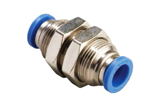 Passe-paroi union, Tube 1/4. Acier inoxydable