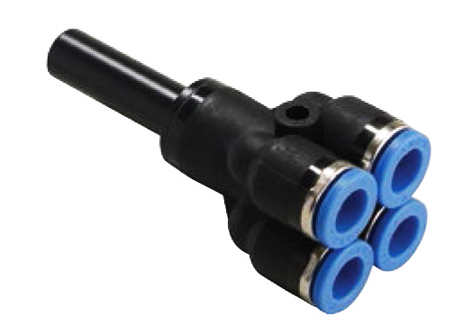 Reducer double ''Y'', 6mm / 4mm hose