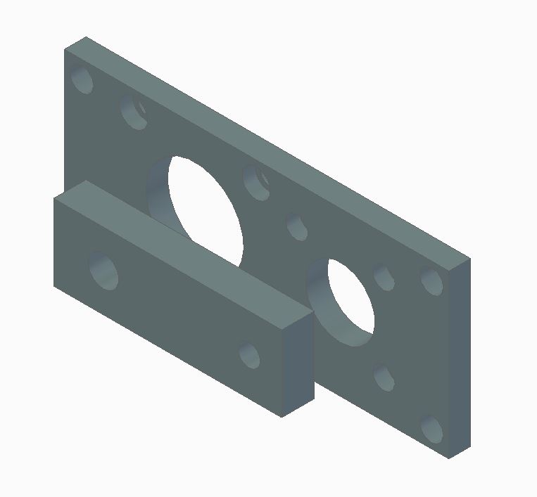 COMPLET KIT FIXATION FOR CHECK & ISO CYL. SERIE 1390-1392 (SCREW &FLANCE) FOR Ø63 ON 1400.40