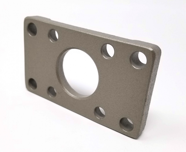 Fixation vérin NFPA diamètre 3 1/4'', Plaque avant ou arrière MF1 - MF2, Acier
