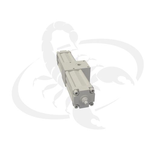 CYL. ROTATIF D.80 180DEG. MAGN. AVEC REGLAGE (8 VIS FIXATION INCLUSES 1330.VF.80/100)